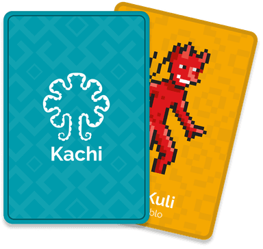 Baraja de cartas del juego Tlaloteria
