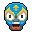 Máscara de luchador de Mariano Freyre
